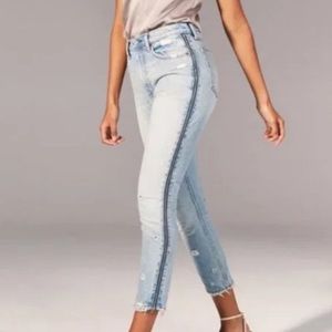 Abercrombie and Fitch annie high rise girlfriend jeans
